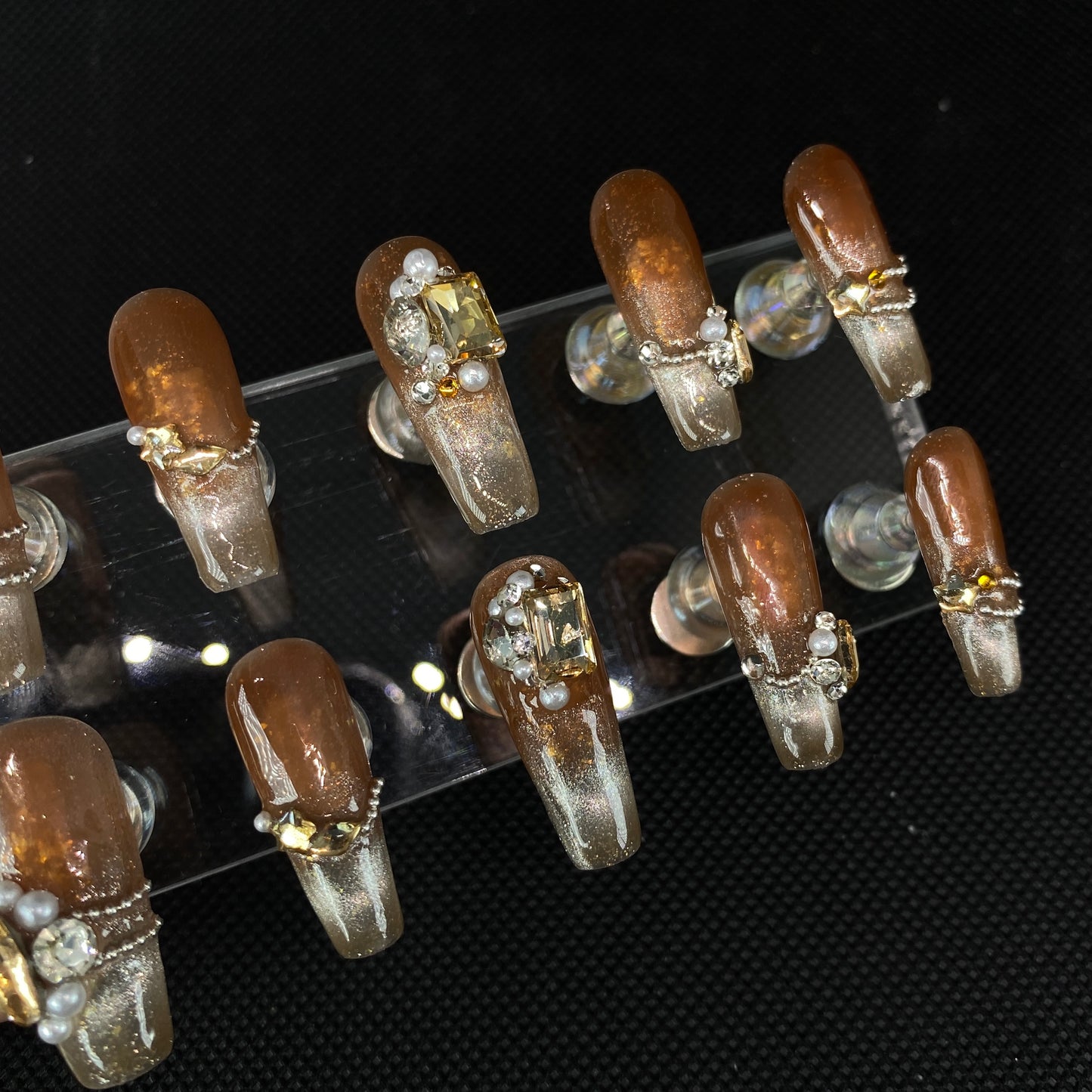 Mocha Gemstone Glam C022