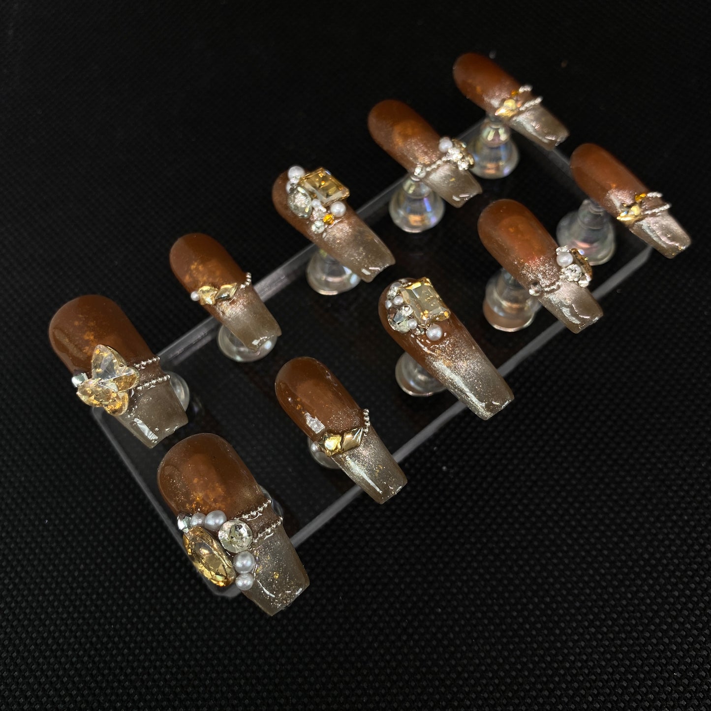 Mocha Gemstone Glam C022
