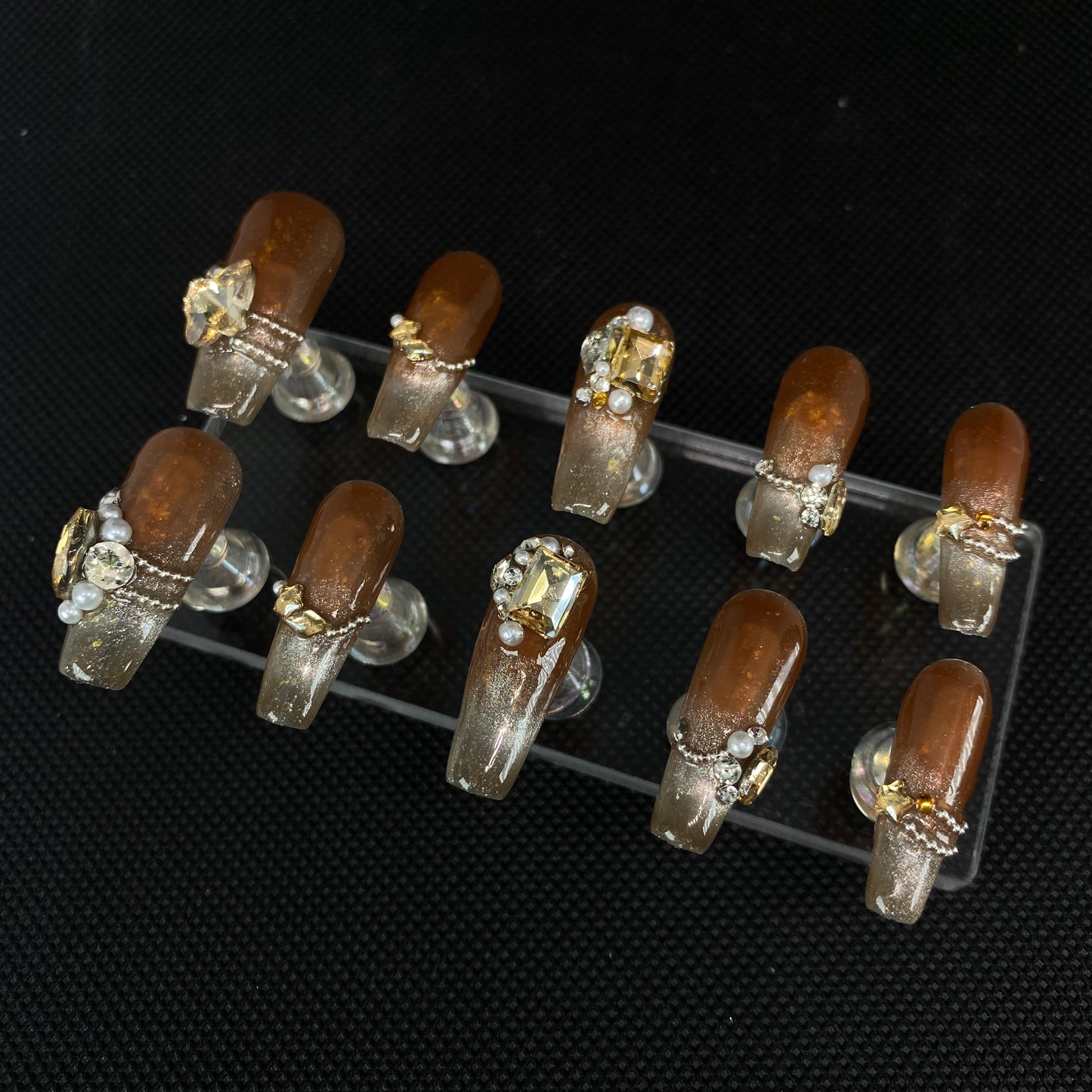 Mocha Gemstone Glam C022