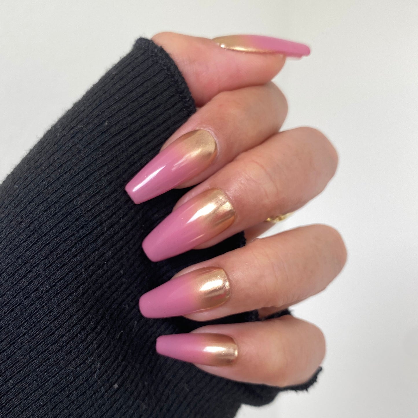 Rose Gold Blush Ombre #C024