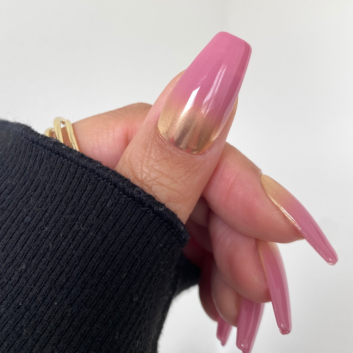 Rose Gold Blush Ombre #C024