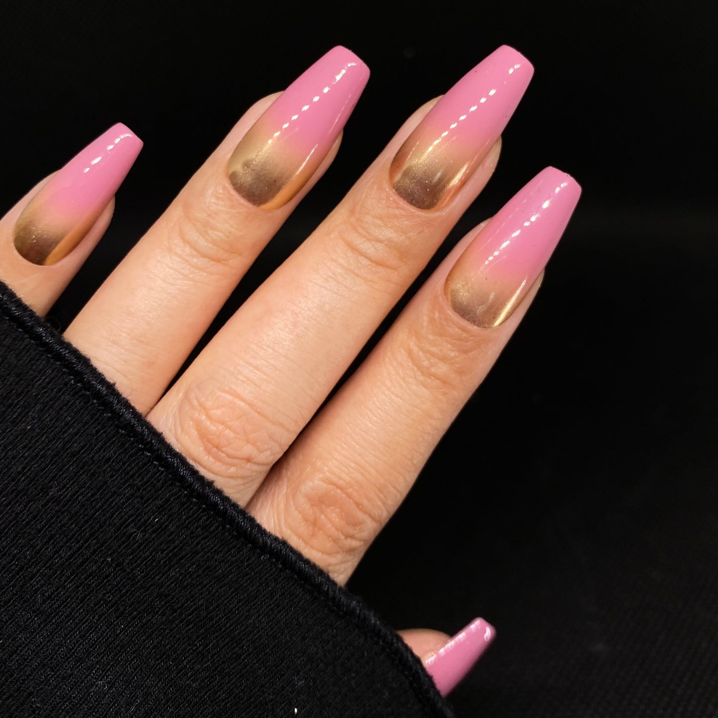 Rose Gold Blush Ombre #C024
