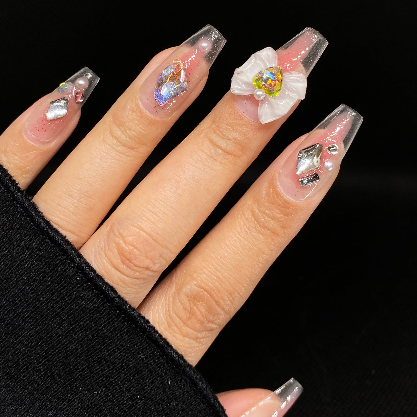 Grace | Butterfly Blossom Delight press on nail #C037